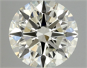 Diamante Natural 0.70 quilates, Redondo , Color K, claridad VVS1 y certificado GIA