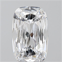 Natural Diamond 1.30 Carats, Cushion with  Cut, D Color, VVS2 Clarity and Certified by GIA