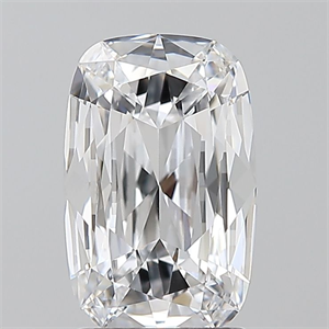 Picture of Natural Diamond 1.30 Carats, Cushion with  Cut, D Color, VVS2 Clarity and Certified by GIA