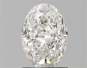 Picture of Natural Diamond 1.20 Carats, Oval with  Cut, G Color, VS1 Clarity and Certified by GIA