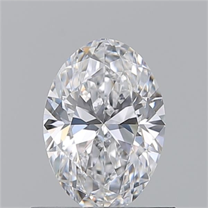 Picture of Natural Diamond 0.71 Carats, Oval with  Cut, D Color, VVS1 Clarity and Certified by GIA