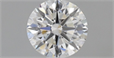 Natural Diamond 0.72 Carats, Round with Excellent Cut, E Color, IF Clarity and Certified by GIA