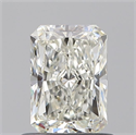 Natural Diamond 0.80 Carats, Radiant with  Cut, J Color, SI1 Clarity and Certified by GIA