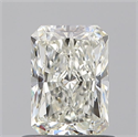 Natural Diamond 0.80 Carats, Radiant with  Cut, J Color, SI1 Clarity and Certified by GIA