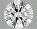 Lab Grown Diamond 5.08 Carats, Round with Ideal Cut, D Color, VVS2 Clarity and Certified by IGI