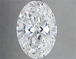 Foto Diamante Natural 2.51 quilates, Ovalado , Color E, claridad VS2 y certificado GIA de