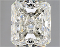 Natural Diamond 1.80 Carats, Radiant with  Cut, J Color, VVS2 Clarity and Certified by GIA
