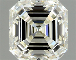 Picture of Natural Diamond 1.01 Carats, Asscher with  Cut, L Color, VVS1 Clarity and Certified by GIA