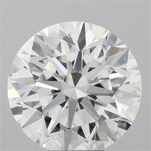 Picture of Lab Grown Diamond 6.01 Carats, Round with Excellent Cut, F Color, VVS2 Clarity and Certified by IGI