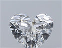 Natural Diamond 0.30 Carats, Heart with  Cut, E Color, VVS2 Clarity and Certified by GIA