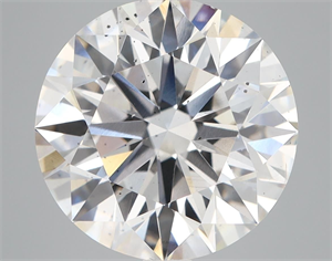 Picture of Lab Grown Diamond 8.01 Carats, Round with Ideal Cut, G Color, SI1 Clarity and Certified by IGI