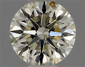 Picture of Natural Diamond 0.41 Carats, Round with Excellent Cut, L Color, VS2 Clarity and Certified by IGI