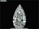 Diamante Natural 0.65 quilates, De pera , Color E, claridad I1 y certificado GIA