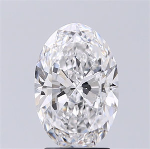 Picture of Natural Diamond 2.00 Carats, Oval with  Cut, D Color, VS2 Clarity and Certified by GIA