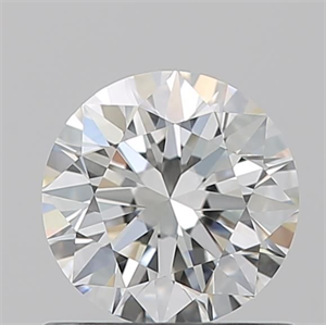 Picture of Natural Diamond 0.81 Carats, Round with Excellent Cut, H Color, IF Clarity and Certified by GIA