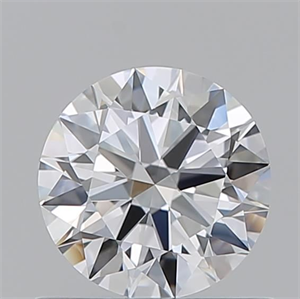 Foto Diamante Natural 0.73 quilates, Redondo , Color D, claridad VVS1 y certificado GIA de