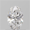 Diamante Natural 0.61 quilates, Ovalado , Color D, claridad VVS1 y certificado GIA