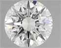 Natural Diamond 1.23 Carats, Round with Excellent Cut, K Color, IF Clarity and Certified by IGI