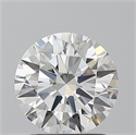Diamante Natural 1.70 quilates, Redondo , Color G, claridad VVS1 y certificado HRD