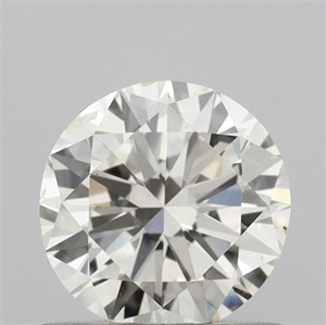 Picture of Natural Diamond 0.70 Carats, Round with Very Good Cut, K Color, SI1 Clarity and Certified by IGI