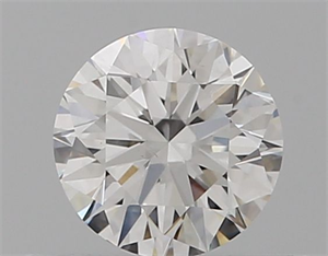 Picture of Natural Diamond 0.40 Carats, Round with Very Good Cut, E Color, SI1 Clarity and Certified by GIA