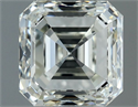 Natural Diamond 1.00 Carats, Asscher with  Cut, I Color, VS1 Clarity and Certified by IGI