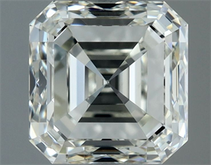 Picture of Natural Diamond 1.00 Carats, Asscher with  Cut, I Color, VS1 Clarity and Certified by IGI