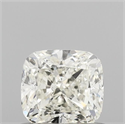 Natural Diamond 0.66 Carats, Cushion with  Cut, L Color, VVS1 Clarity and Certified by GIA