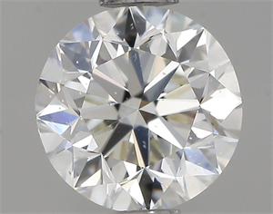 Picture of Natural Diamond 0.90 Carats, Round with Very Good Cut, I Color, SI1 Clarity and Certified by IGI