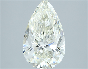 Picture of Natural Diamond 2.01 Carats, Pear with  Cut, I Color, VVS1 Clarity and Certified by IGI