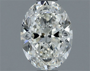 Picture of Natural Diamond 1.31 Carats, Oval with  Cut, G Color, VS2 Clarity and Certified by IGI
