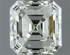 Picture of Natural Diamond 1.00 Carats, Asscher with  Cut, L Color, VVS1 Clarity and Certified by IGI