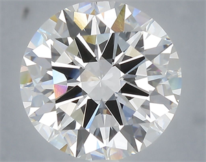 Picture of Lab Grown Diamond 6.01 Carats, Round with Excellent Cut, E Color, VVS2 Clarity and Certified by IGI