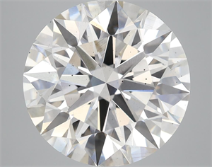 Picture of Lab Grown Diamond 7.65 Carats, Round with Ideal Cut, G Color, SI1 Clarity and Certified by IGI