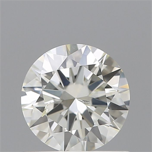 Picture of Natural Diamond 0.72 Carats, Round with Excellent Cut, L Color, SI2 Clarity and Certified by GIA