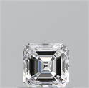 Diamante Natural 0.52 quilates, Asscher , Color D, claridad VS2 y certificado GIA