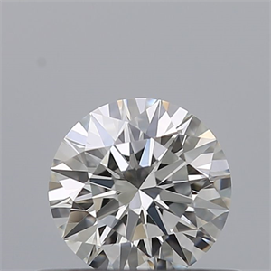 Picture of Natural Diamond 0.43 Carats, Round with Excellent Cut, G Color, VVS1 Clarity and Certified by GIA