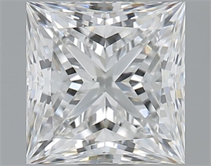 Foto Diamante Natural 1.01 quilates, Princesa , Color F, claridad VS2 y certificado GIA de