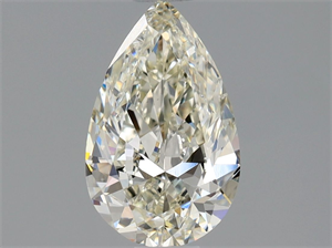 Picture of Natural Diamond 0.90 Carats, Pear with  Cut, K Color, SI1 Clarity and Certified by GIA