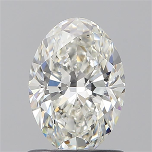 Picture of Natural Diamond 0.91 Carats, Oval with  Cut, H Color, VS2 Clarity and Certified by GIA