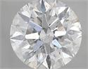 Natural Diamond 0.80 Carats, Round with Excellent Cut, F Color, SI2 Clarity and Certified by IGI