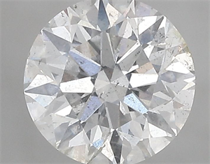 Picture of Natural Diamond 0.80 Carats, Round with Excellent Cut, F Color, SI2 Clarity and Certified by IGI