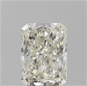 Diamante Natural 3.51 quilates, Radiante , Color K, claridad SI1 y certificado GIA