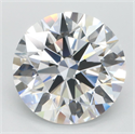 Lab Grown Diamond 4.10 Carats, Round with Ideal Cut, D Color, IF Clarity and Certified by IGI