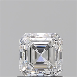 Picture of Natural Diamond 1.01 Carats, Asscher with  Cut, E Color, VVS2 Clarity and Certified by GIA