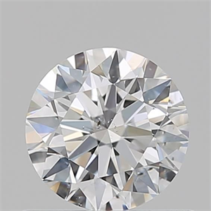 Picture of Natural Diamond 0.70 Carats, Round with Excellent Cut, F Color, SI2 Clarity and Certified by GIA