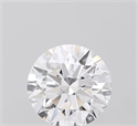 Lab Grown Diamond 1.04 Carats, Round with Ideal Cut, D Color, VVS1 Clarity and Certified by IGI