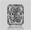 Natural Diamond 1.01 Carats, Radiant with  Cut, G Color, SI1 Clarity and Certified by GIA