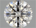 Diamante Natural 0.51 quilates, Redondo , Color H, claridad VVS1 y certificado GIA