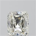 Natural Diamond 1.00 Carats, Cushion with  Cut, K Color, VVS1 Clarity and Certified by GIA